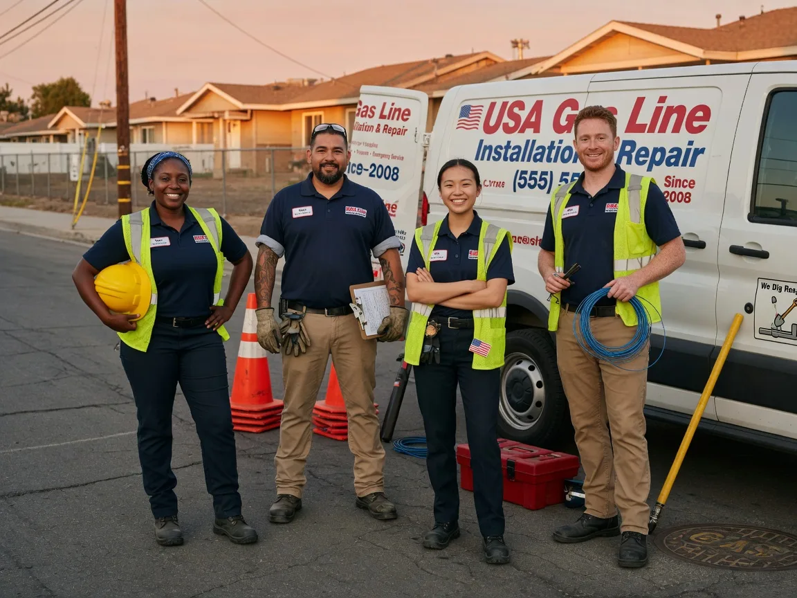 Gas Line Installation company in Needville, TX